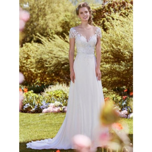 Rebecca Ingram by Maggie Sottero Mercy Wedding Dress Size 2 - Picture 2 of 13